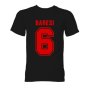 Franco Baresi AC Milan Hero T-Shirt (Black)