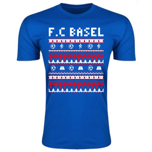 Basel Christmas T-Shirt (Blue)