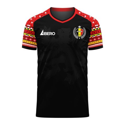 Belgium 2023-2024 Away Concept Football Kit (Libero)