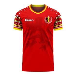 Belgium 2023-2024 Home Concept Football Kit (Libero)