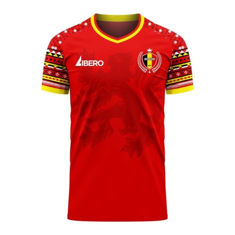 Belgium 2020-2021 Home Concept Football Kit (Libero)