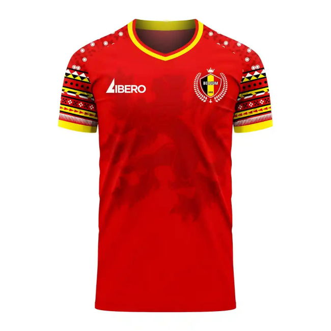 Belgium 2025-2026 Home Concept Football Kit (Libero)