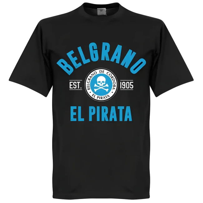 Belgrano Cordoba Established T-Shirt - Black
