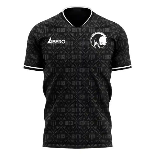 Besiktas 2025-2026 Away Concept Football Kit (Libero) - Kids