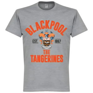 Blackpool Established T-Shirt - Grey