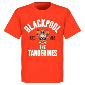 Blackpool Established T-Shirt - Orange