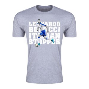 Leonardo Bonucci Italian Stopper T-Shirt (Grey)