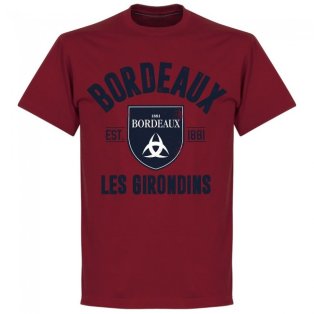 Bordeaux Established T-Shirt - Chilli Red