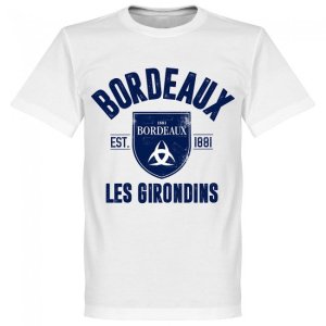 Bordeaux Established T-shirt - White