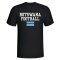 Botswana Football T-Shirt - Black