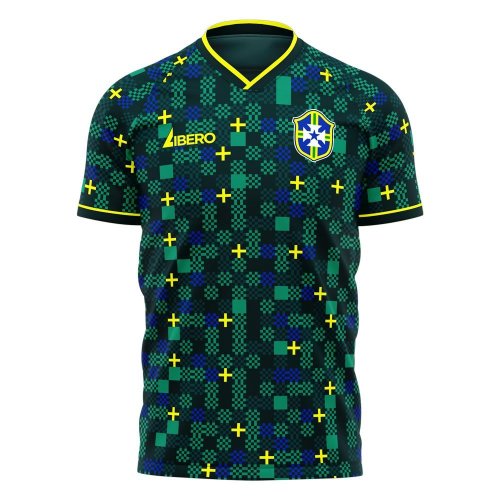 Brazil 2025-2026 Third Concept Football Kit (Libero)