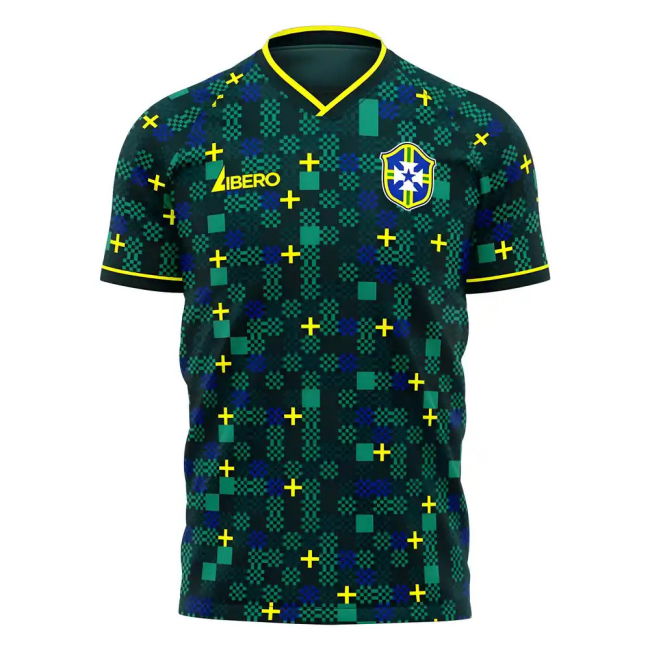 Brazil 2025-2026 Third Concept Football Kit (Libero)