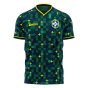 Brazil 2021-2022 Third Concept Football Kit (Libero)