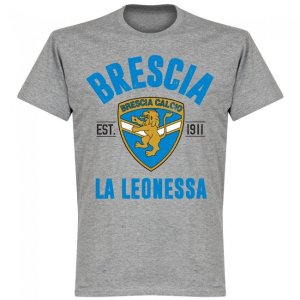 Brescia Established T-Shirt - Grey
