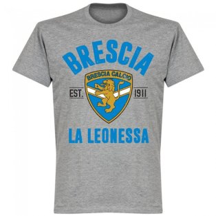 Brescia Established T-Shirt - Grey