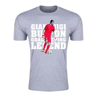 Gianluigi Buffon Goalkeeping Legend T-Shirt (Grey)