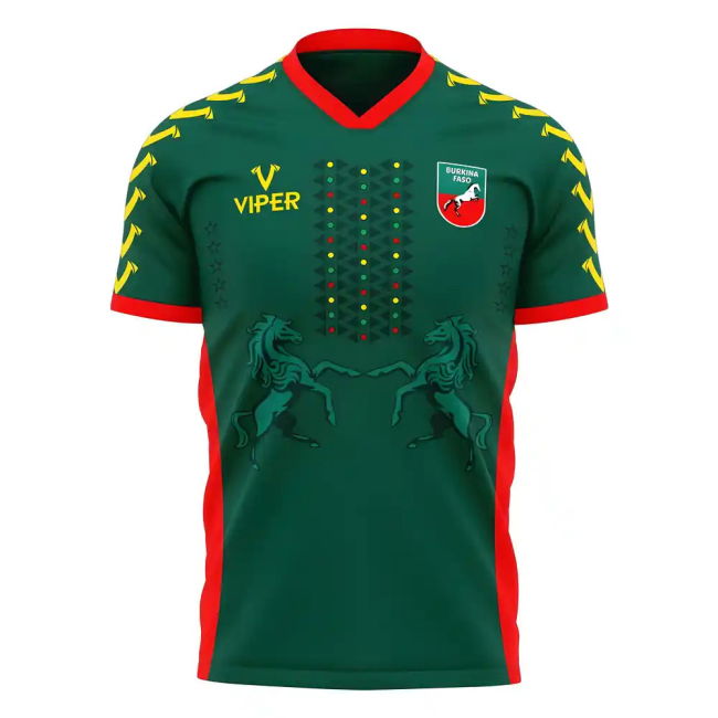 Burkina Faso 2025-2026 Home Concept Football Kit (Viper)