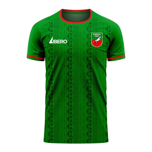 Burkina Faso 2025-2026 Home Concept Football Kit (Libero) - Womens