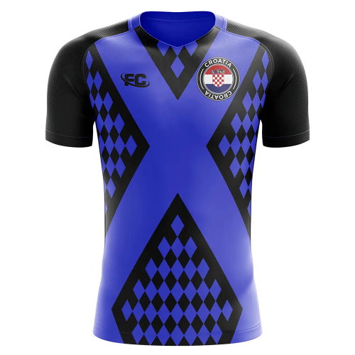 Croatia 2022-2023 Away Concept Football Kit