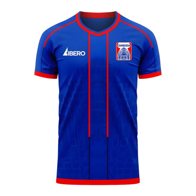 Cambodia 2025-2026 Home Concept Football Kit (Libero)