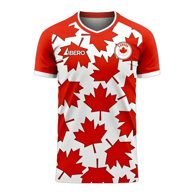 Canada 2025-2026 Home Concept Football Kit (Libero) - Womens