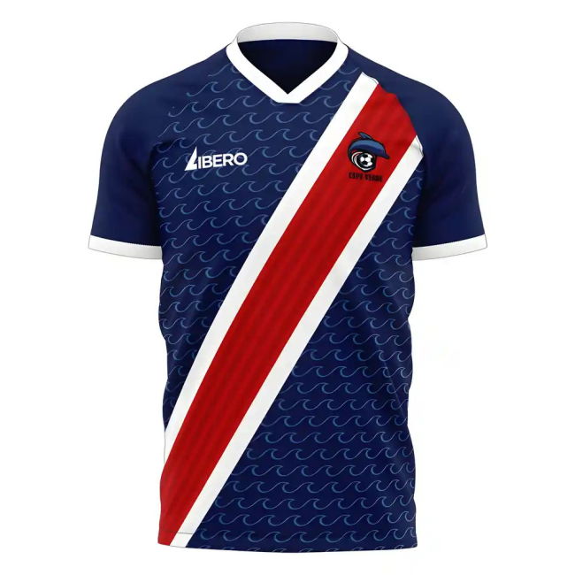 Cape Verde 2025-2026 Home Concept Football Kit (Libero)