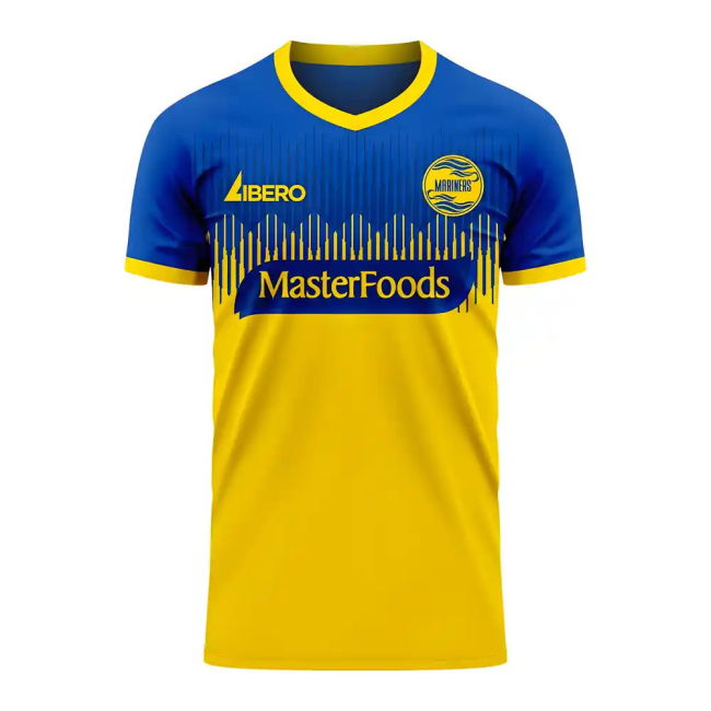Central Coast Mariners 2025-2026 Home Concept Football Kit (Libero) - Womens