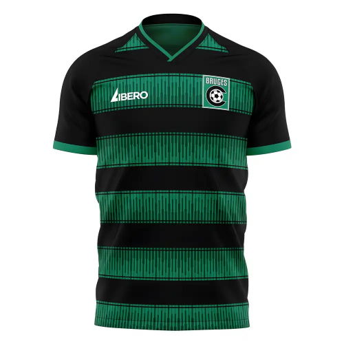 Cercle Brugge 2025-2026 Home Concept Football Kit (Libero)