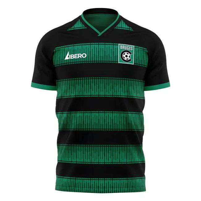 Cercle Brugge 2025-2026 Home Concept Football Kit (Libero)