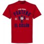 Cerro Porteno Established T-Shirt - Red