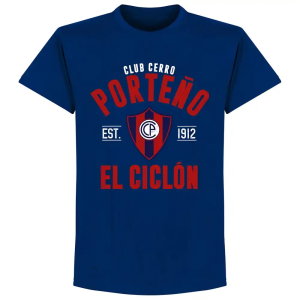 Cerro Porteno Established T-Shirt - Ultramarine