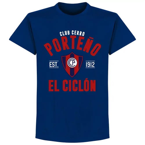 Cerro Porteno Established T-Shirt - Ultramarine