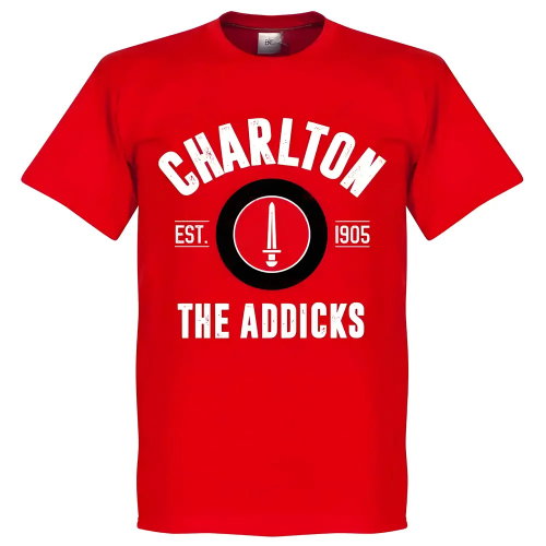 Charlton The Addicks Established T-Shirt - Red
