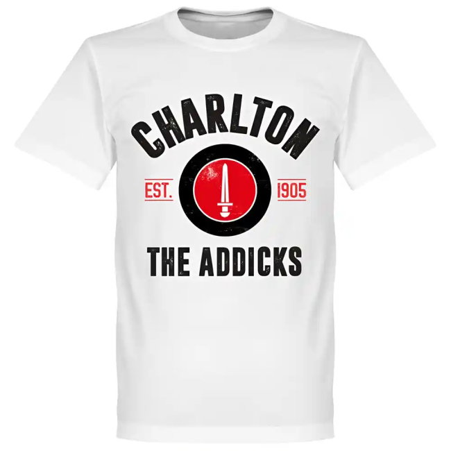 Charlton The Addicks Established T-Shirt - White