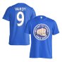 Leicester Vardy Chat Get Banged Logo T-Shirt (Vardy 9) Blue - Kids