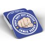 Leicester City Jamie Vardy Chat Banged Coaster (Blue)