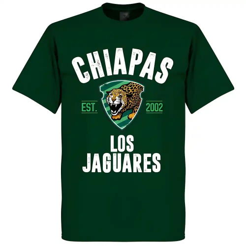 Chiapas Jaguares Established T-Shirt - Bottle Green