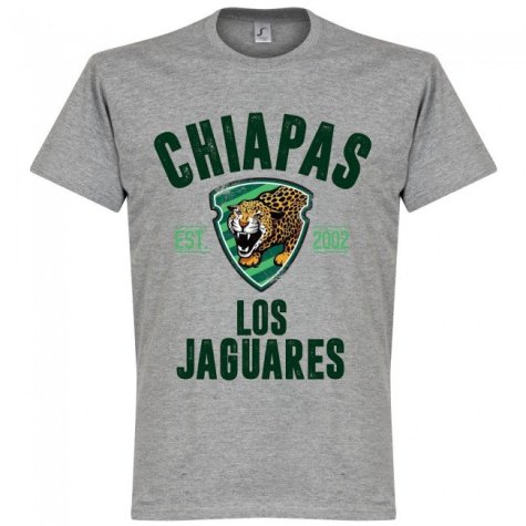 Chiapas Jaguares Established T-Shirt - Grey