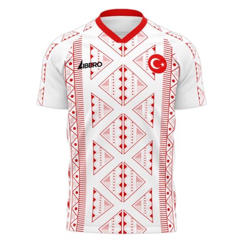 Turkey 2023-2024 Away Concept Football Kit (Libero) - Little Boys