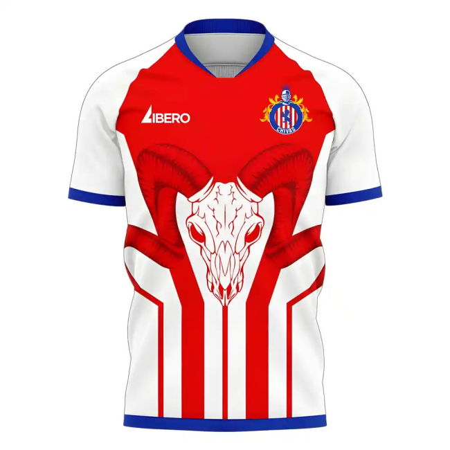 Chivas 2025-2026 Home Concept Football Kit (Libero) - Womens