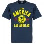 Club America Established T-Shirt - Denim Blue