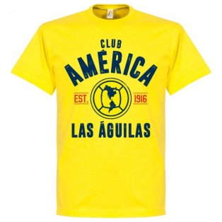 Club America Established T-Shirt - Yellow