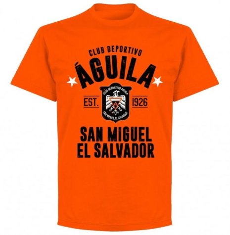 Club Deportivo Aguila Established T-shirt - Orange