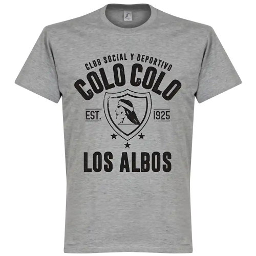 Colo Colo Established T-Shirt - Grey