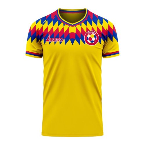 Colombia 2025-2026 Home Concept Football Kit (Libero)