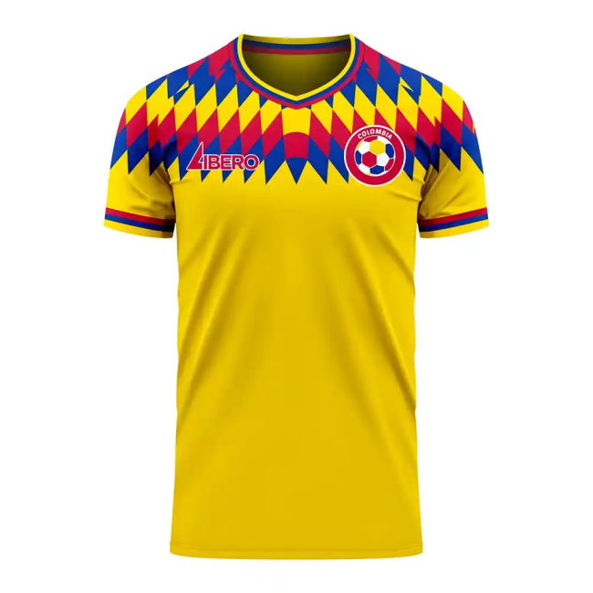 Colombia 2025-2026 Home Concept Football Kit (Libero)