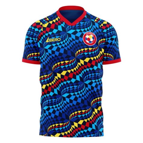 Colombia 2023-2024 Fourth Concept Football Kit (Libero)