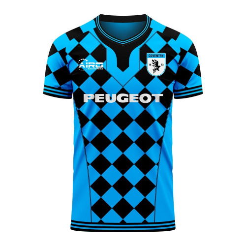 Coventry 2025-2026 Home Concept Football Kit (Airo) - Womens