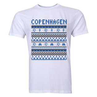 Copenhagen Christmas T-Shirt (White)