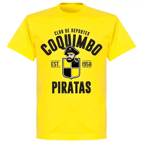 Coquimbo Established T-Shirt - Lemon Yellow